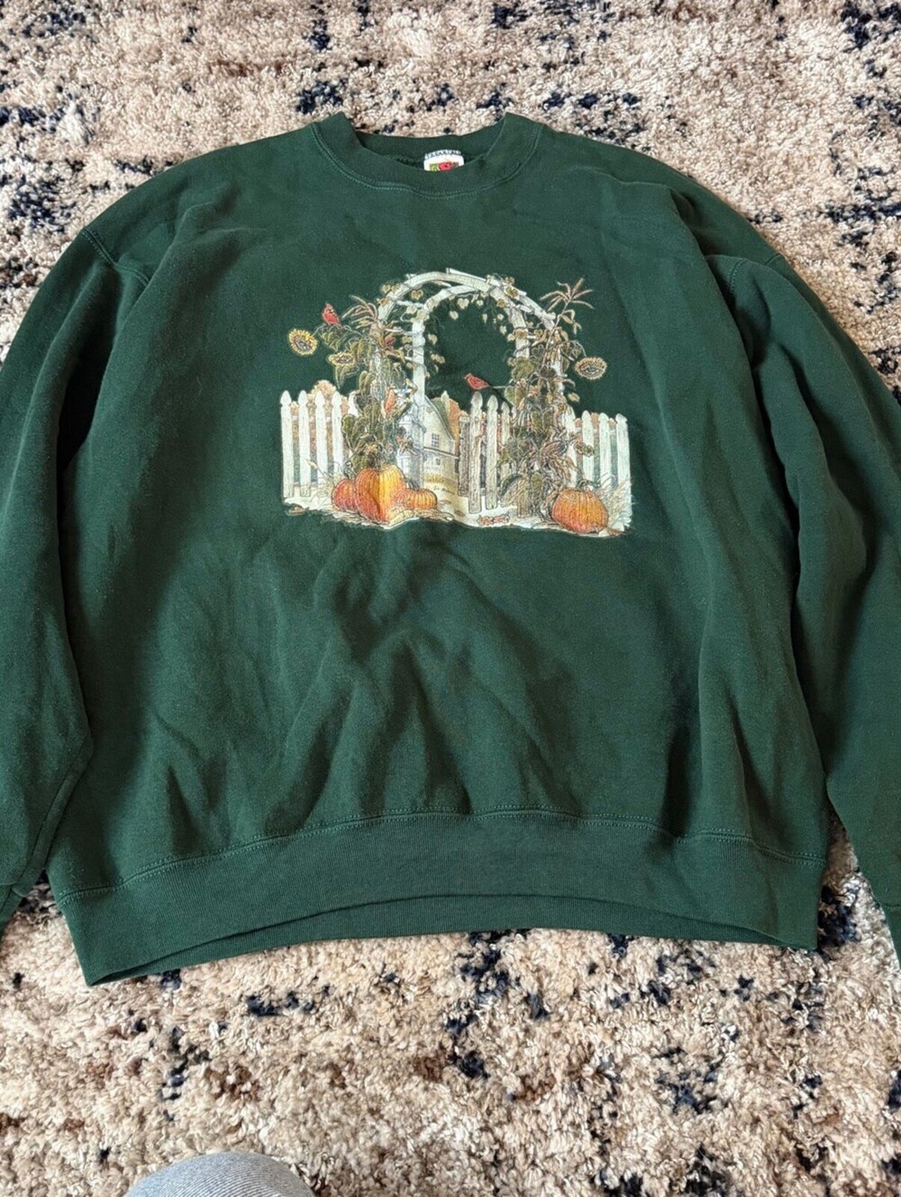 Fruit of the Loom Fall Garden Sweatshirt XL